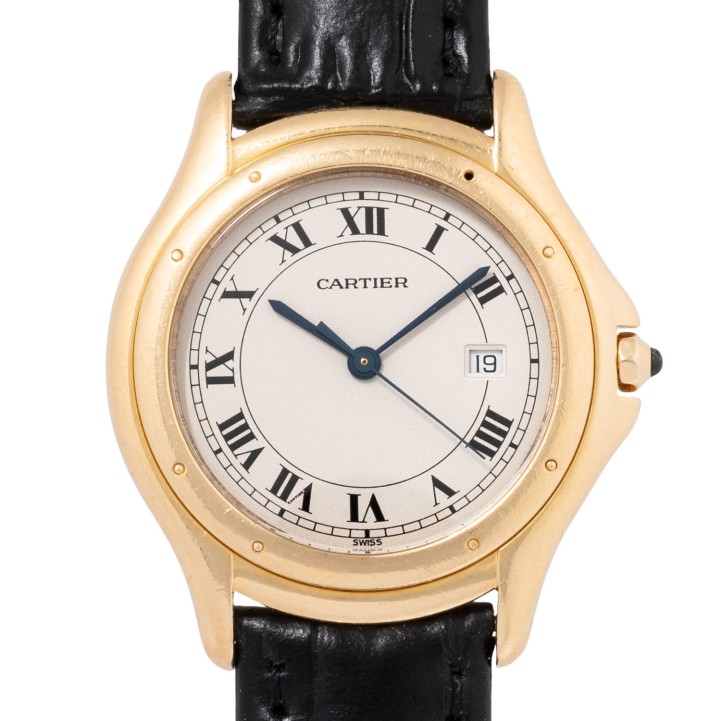 CARTIER Cougar Panthere Ref. 116000R ladies' watch, ca. from the 90s. 