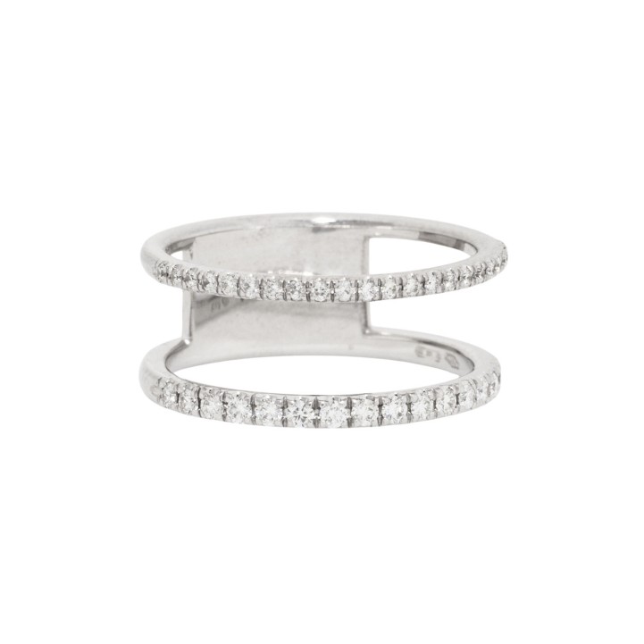 Ring mit Brillanten,  