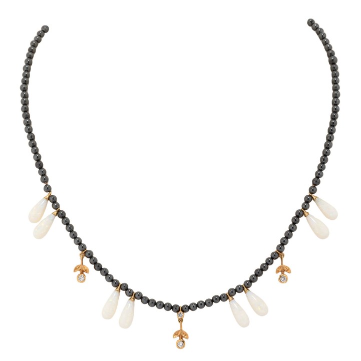 Collier mit Brillanten 