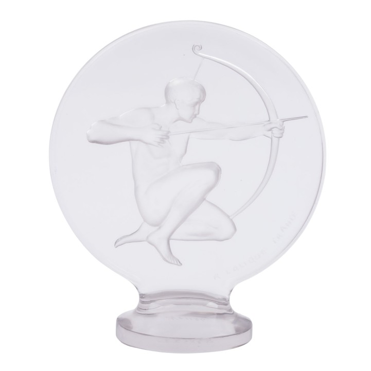 RENÉ LALIQUE, Kühlerfigur „Archer/Bogenschütze“, 