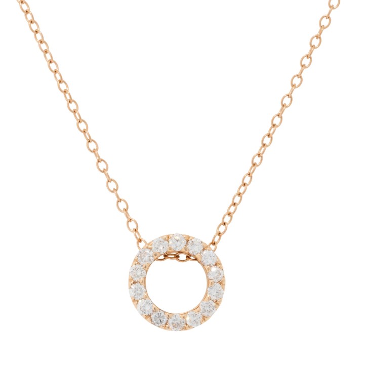 WEMPE Collier mit 14 Brillanten  