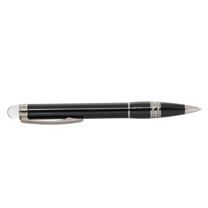 PRE-LOVED ITEM BY @JENNIFERKATHE - MONTBLANC twist action ballpoint pen 'STARWALKER MIDNIGHT BLACK'. 