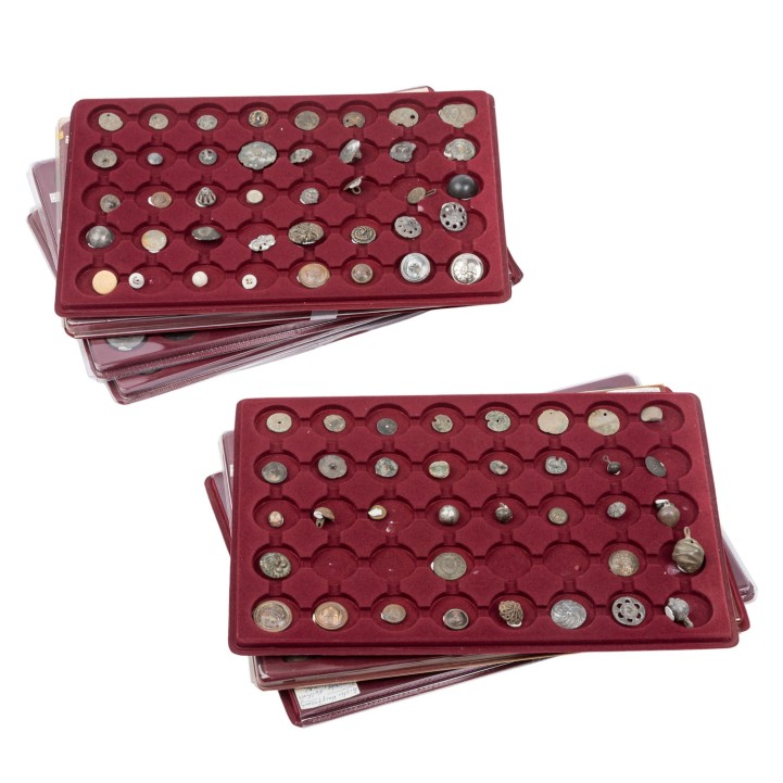Extensive historical button collection - 