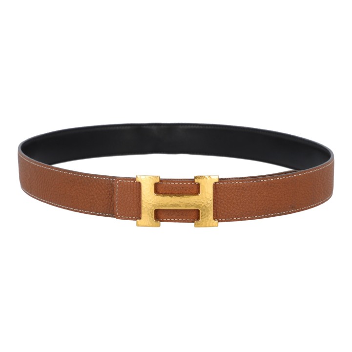 HERMÈS belt, l.: 90 cm, current retail price: €830. 