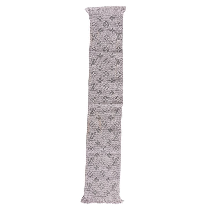 LOUIS VUITTON scarf 'LOGOMANIA'. 