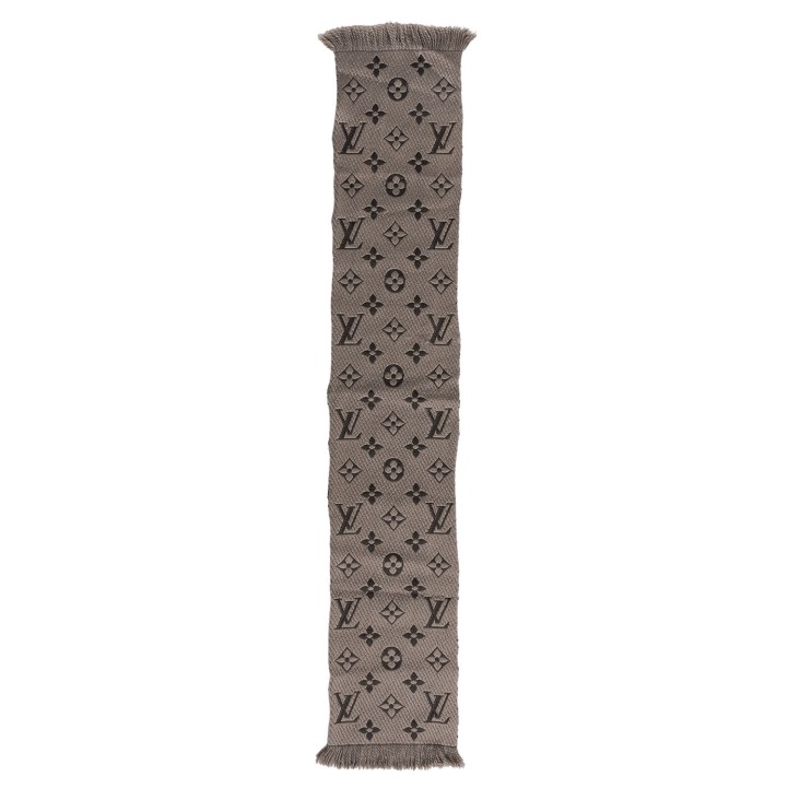 LOUIS VUITTON scarf 'LOGOMANIA'. 