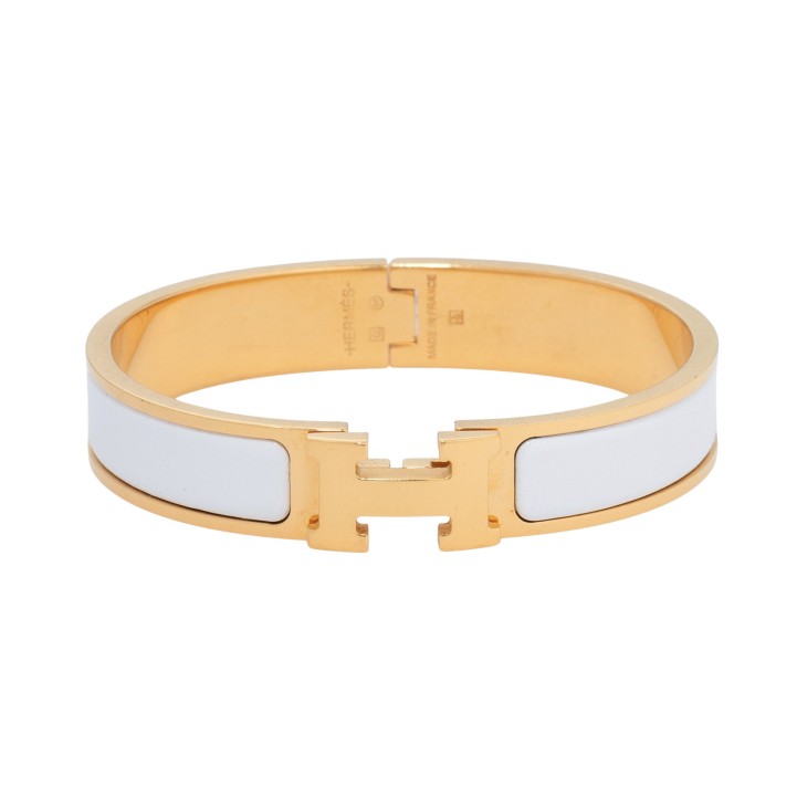 HERMÈS Armreif 'CLIC H', akt. NP.: 660,-€. 