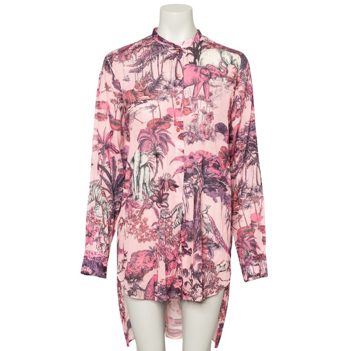 DIOR lange Bluse 'DIORIVIERA', Gr. 42. 