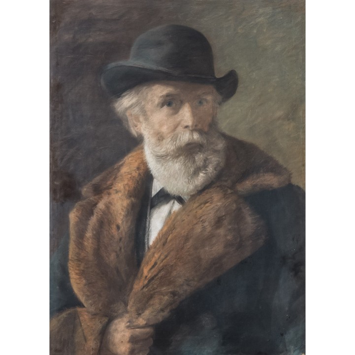 MALER DES XIX JAHRHUNDERTS "Herrenporträt" um 1880/1890 