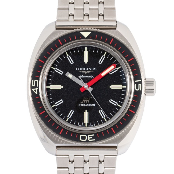 LONGINES Ultra-Chron Ref L2.836.4.52.6 men's watch from 2023. Box and papers.  