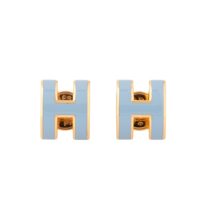 HERMÈS Ohrstecker 'MINI POP H'. 