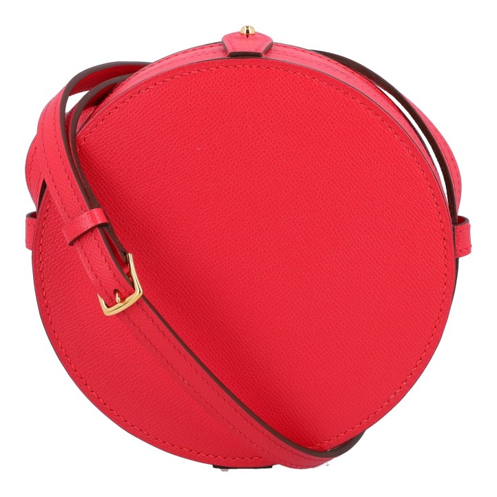 HERMÈS shoulder bag 'ETUI POUDRIER POMMETTE'. 