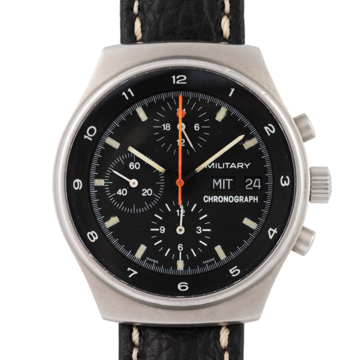 ORFINA for PORSCHE DESIGN Military Chronograph Ref. 7176S, ca. 80er Jahre.  