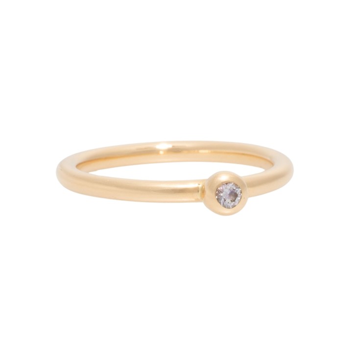 Zierlicher Solitärring,  