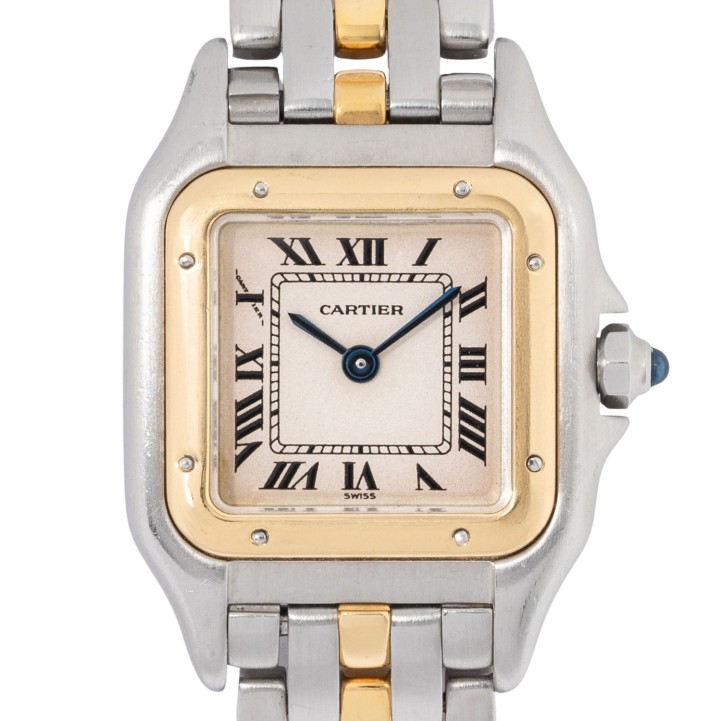 CARTIER Panthere '1 Row' Ref 6692 Damenuhr aus den 90er Jahren.  