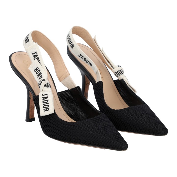 DIOR slingback pumps 'J'ADIOR', size 35, current retail price: €990. 