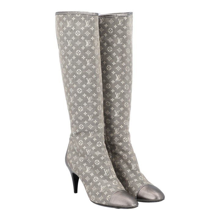 LOUIS VUITTON VINTAGE Stiefel, Gr. 36,5, Koll.: 2008. 