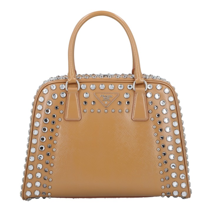 PRADA Henkeltasche 'LUX PYRAMID'. 