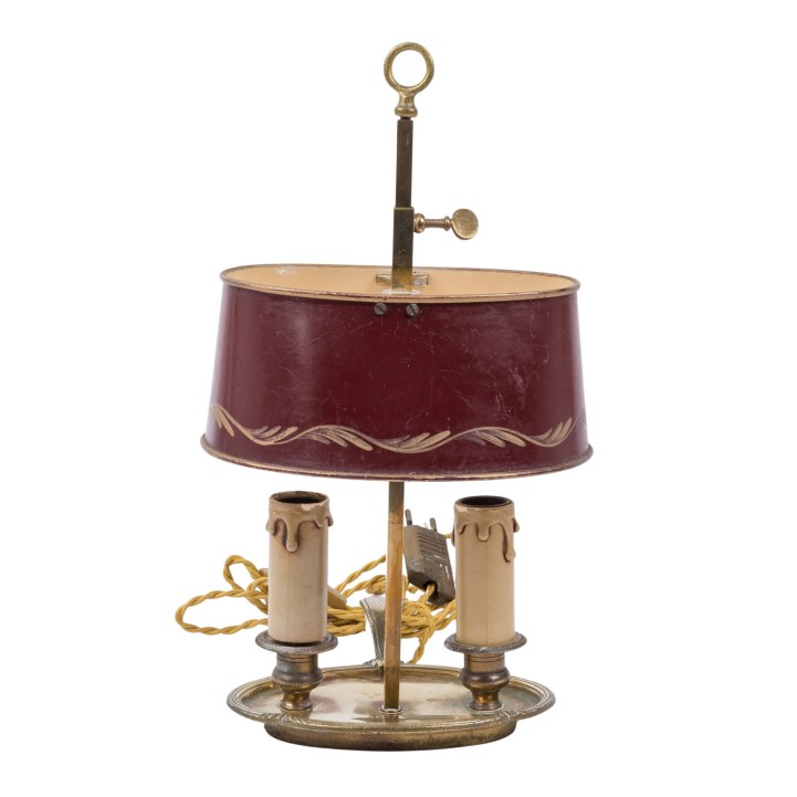 Small bouillotte lamp around 1910, 