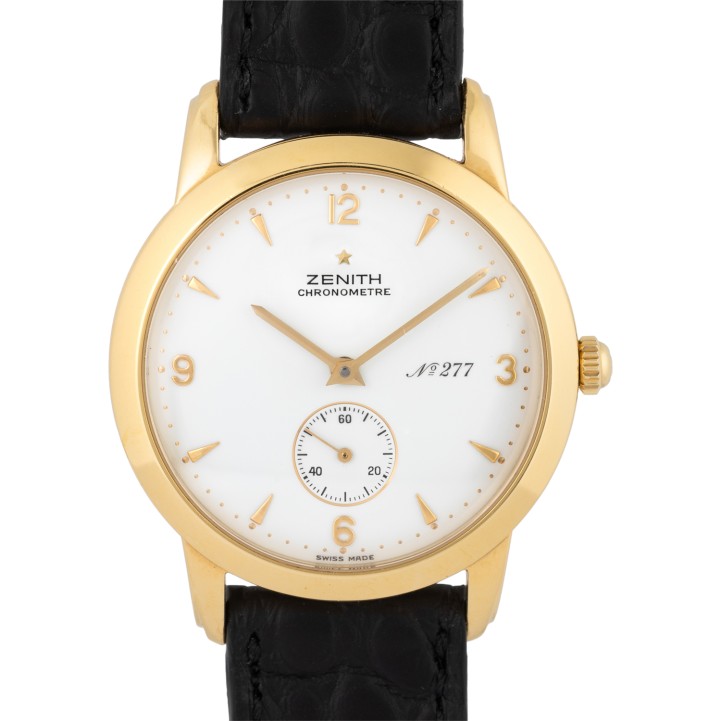 ZENITH Chronometre 'Collection 125eme' Ref 30.1125.113 Limited Edition men's watch from 2000. Box and papers.  