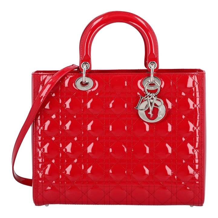 DIOR Henkeltasche 'GROSSE LADY DIOR', Koll.: 2012, NP.: ca. 6.200,-€. 