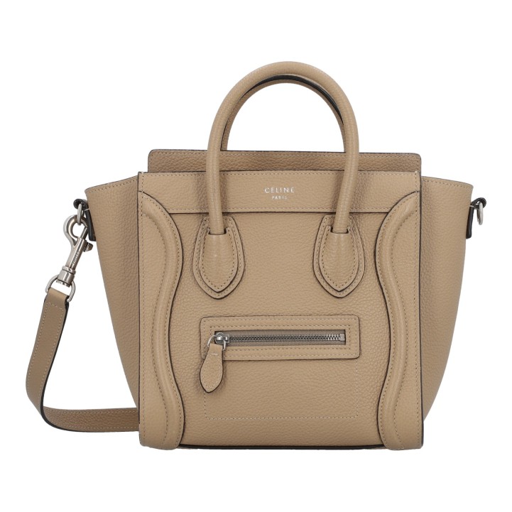 CELINE shoulder bag 'LUGGAGE NANO'. 