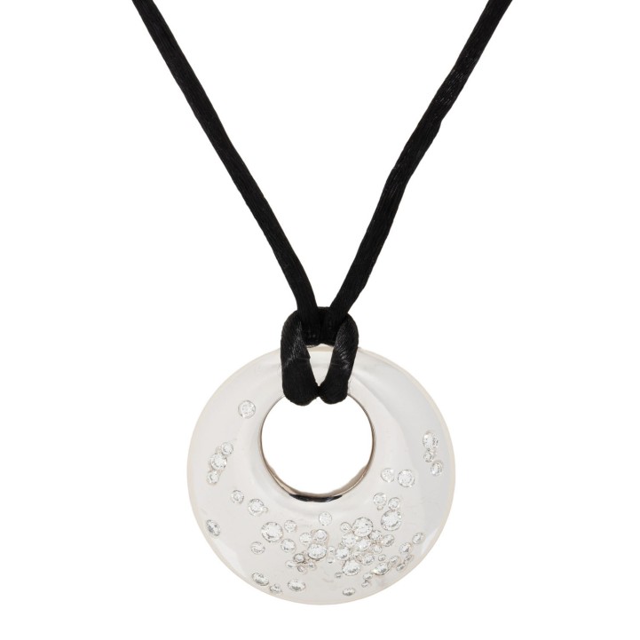 WEMPE BY KIM Anhänger 'Eclipse' mit Brillanten  