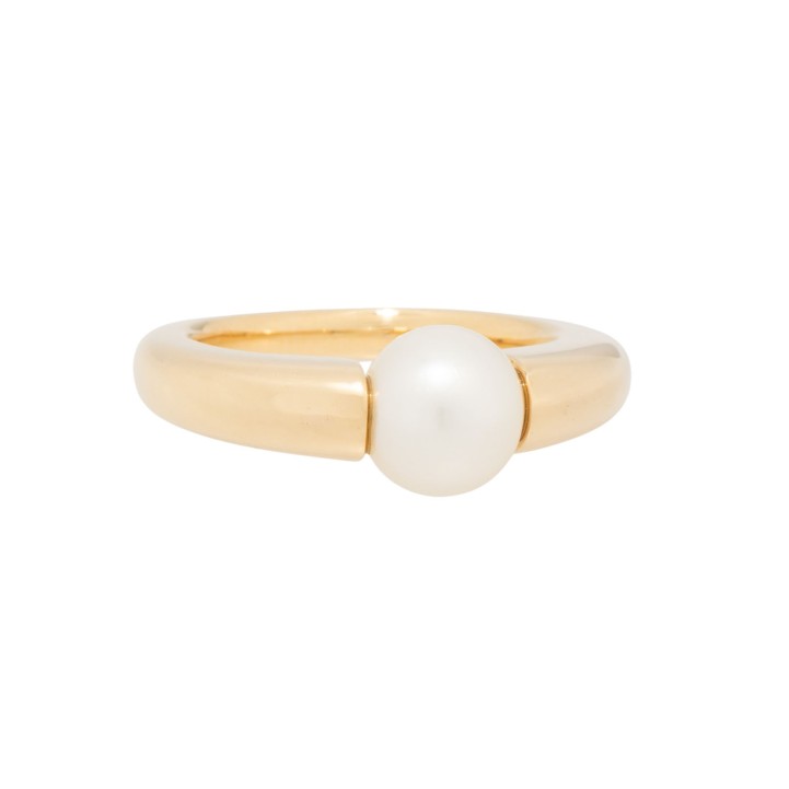 Ring mit Zuchtperle 