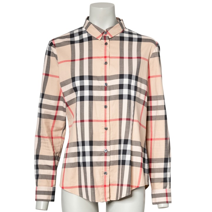 BURBERRY Bluse, Gr. L, NP.: ca. 500,-€. 