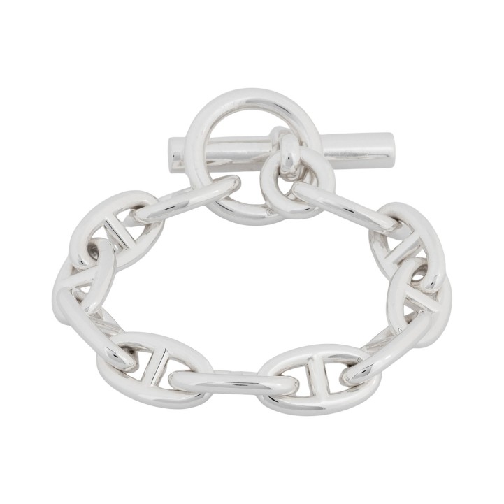 HERMÈS Armkette 'CHAIN D`ANCRE', Länge ca. 17cm. 
