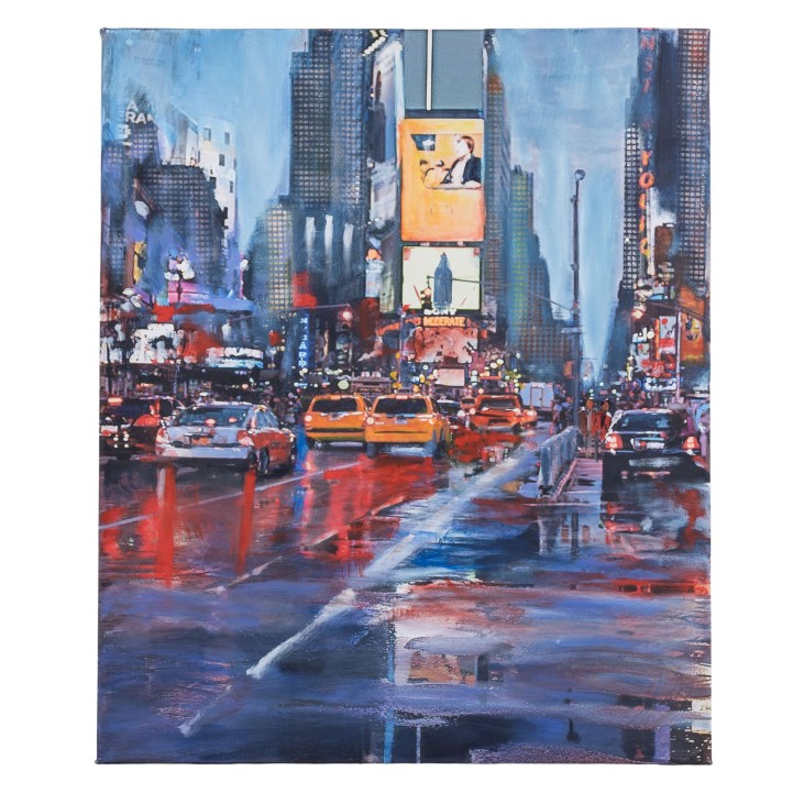 KÜNSTLER/IN 20./21. Jh., 'New York, Straße in Manhattan', 
