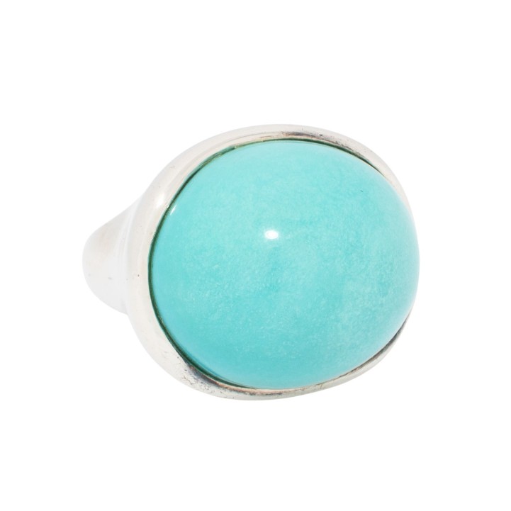 TIFFANY Ring mit Türkisimitation,  