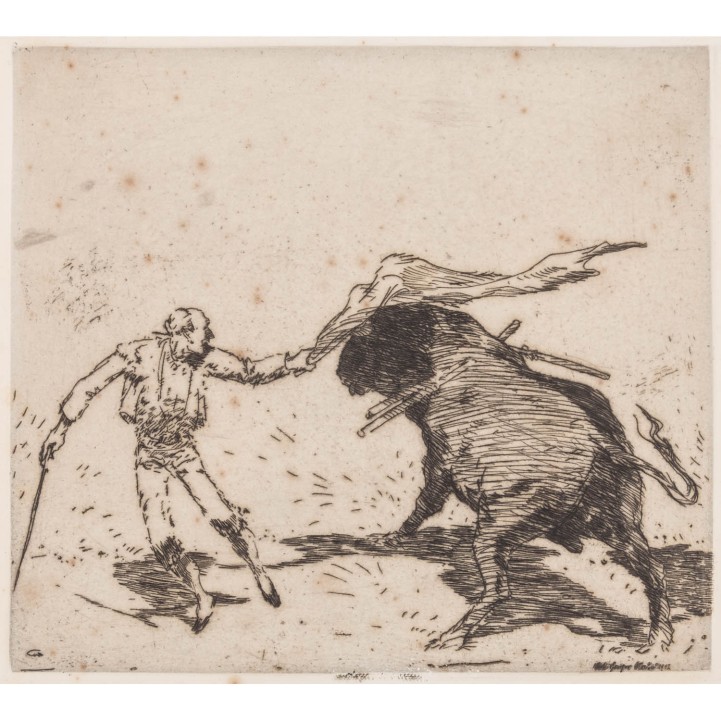 GEIGER, WILLI (1878-1971) 'Stierkampf' 1912 