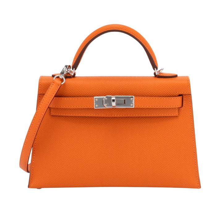 HERMÈS Handtasche 'MINI KELLY SELLIER'.  