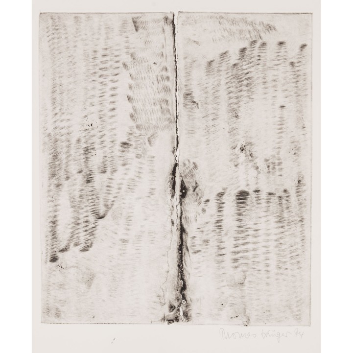 KRUGER, THOMAS (1950) 'Komposition' 1974 