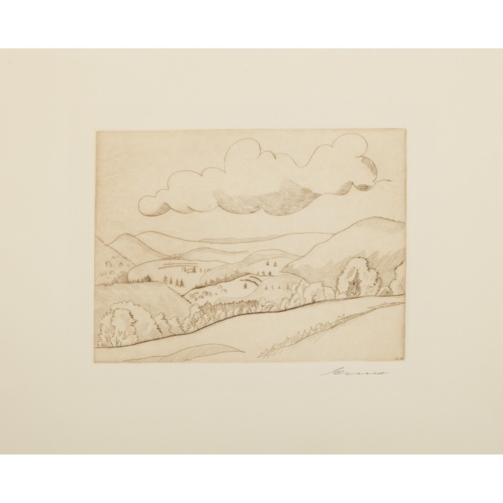 HEROLD, EGON (XX) 'Alblandschaft' 