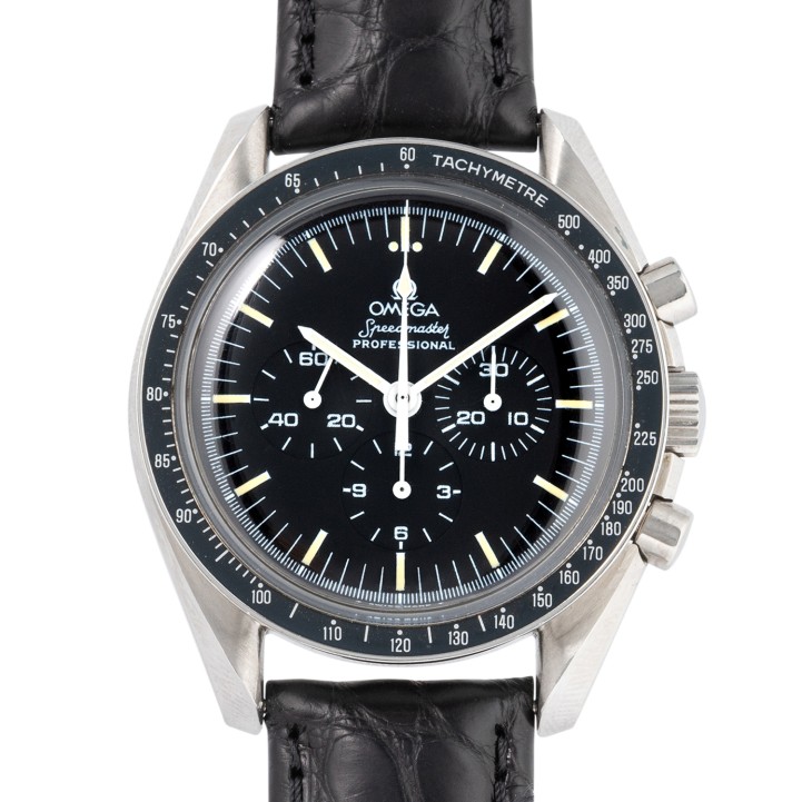 OMEGA Speedmaster Professional 'Moonwatch' Ref. 145.022 mit Papieren von 1991.  
