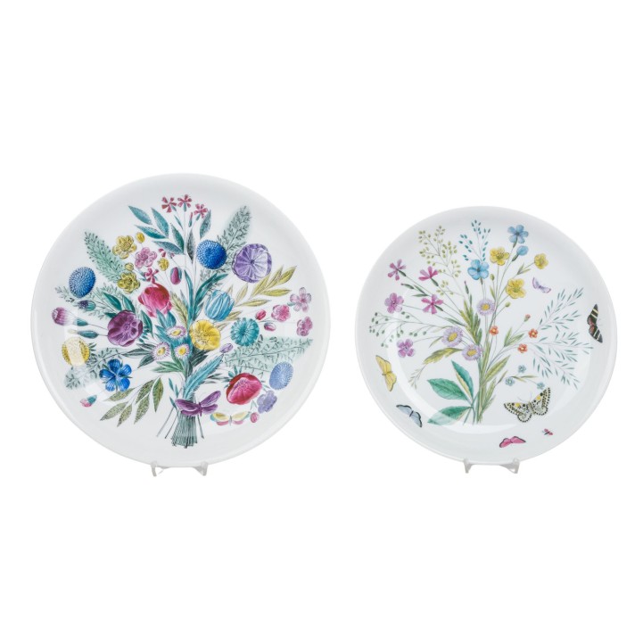 NYMPHENBURG zwei Mid-Century Schalen, um 1950, 