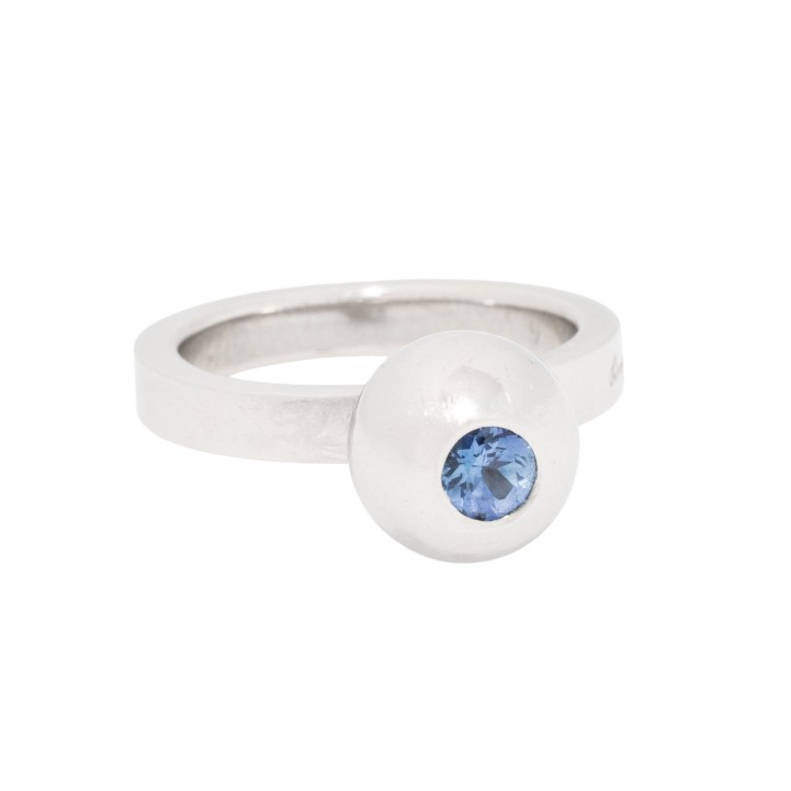 GEORG SPRENG Ring mit Saphir,  