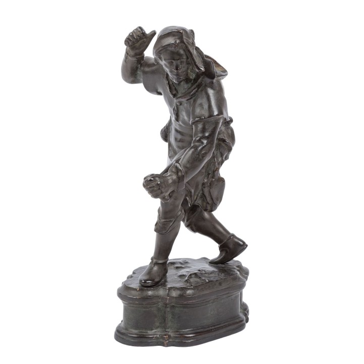 NACH GIAMBOLOGNA (G. da G.: um 1529-1608), 'Vogelfänger',  