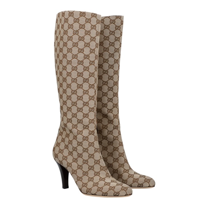 GUCCI Stiefel, Gr. 38,5, NP.: ca. 1.800,-€. 
