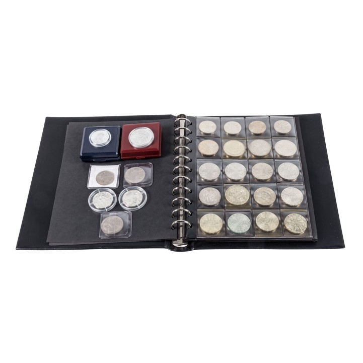 Österreich/SILBER 111 Münzen zu insg. ca. 411g Ag fein 