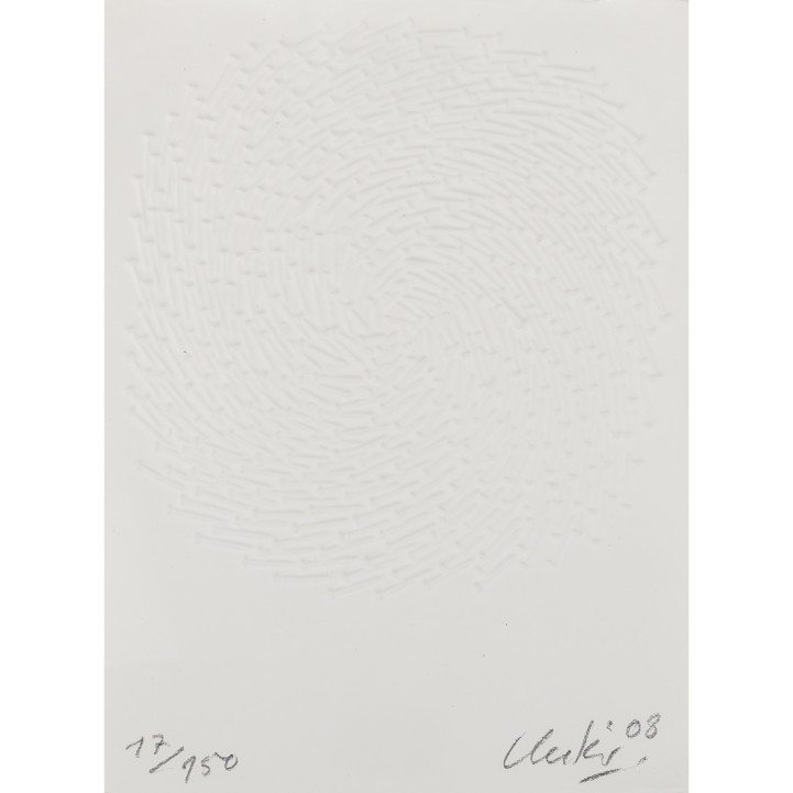 UECKER, GÜNTHER (1930-2025), "Rotation", 2008, 
