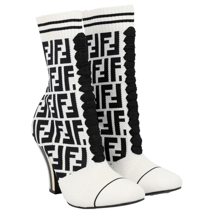 FENDI Stiefeletten, Gr. 37. 