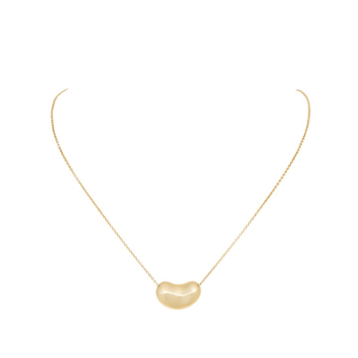 TIFFANY&CO by Elsa Peretti Kette und Anhänger 'BEAN', 
