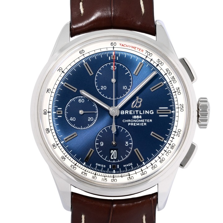 BREITLING Premier 42 Ref A13315351C1P1 Herren Chronograph von 2019. Box und Papiere.  