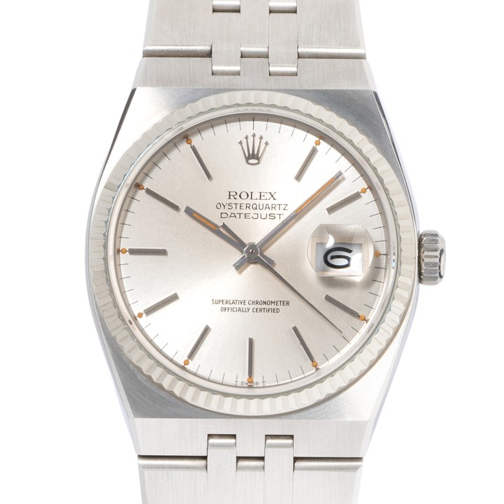 ROLEX Datejust Oysterquartz Ref. 17014 mit Papieren von ca. 1983.  