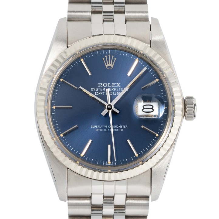 ROLEX Oyster Perpetual Datejust 36 Ref. 16014 mit Papieren von ca. 1982.  