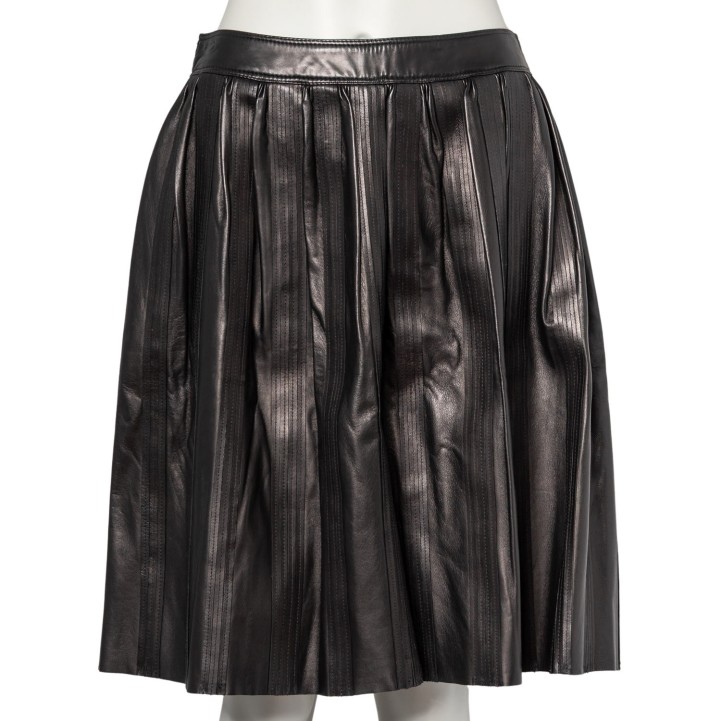 BURBERRY Lederrock, Gr. 34. 