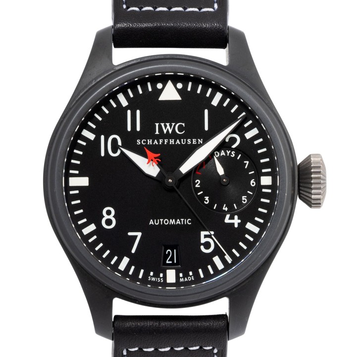 IWC Big Pilot Top Gun Ref IW501901 Herrenuhr aus den 2010er Jahren.  